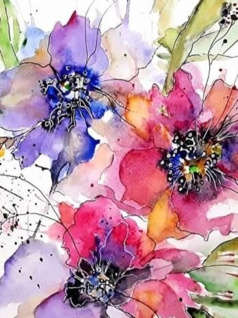 Quick Sketch Workshop – Let’s Paint Flowers!
